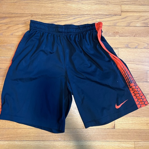 Men’s Nike Dri Fit Shorts - Orange and Black - Medium - Picture 1 of 2